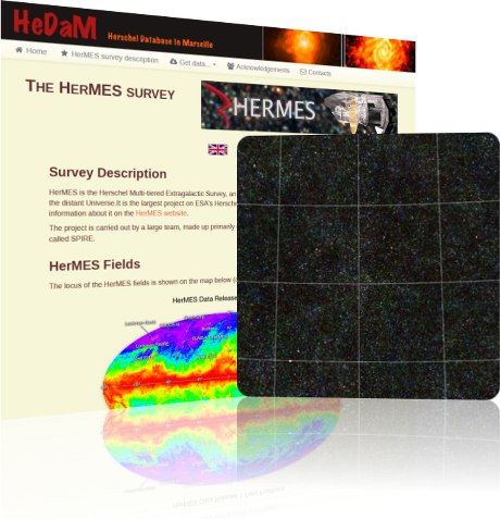 HerMES site screen-shot